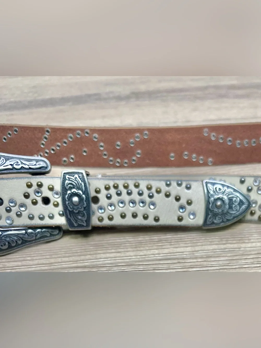 Idyllwind Double Buckle Studded Miranda Lambert belt M/L